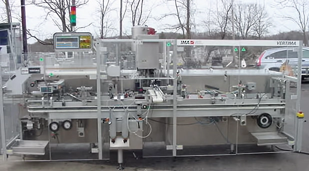 Used IMA VERTICAL CARTONING MACHINE CARTONING MACHINE Case Erectors New Jersey US | Champion Trading Corporation #424218