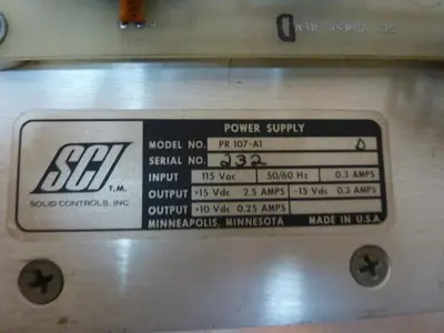 USED SCI PR 107-A1