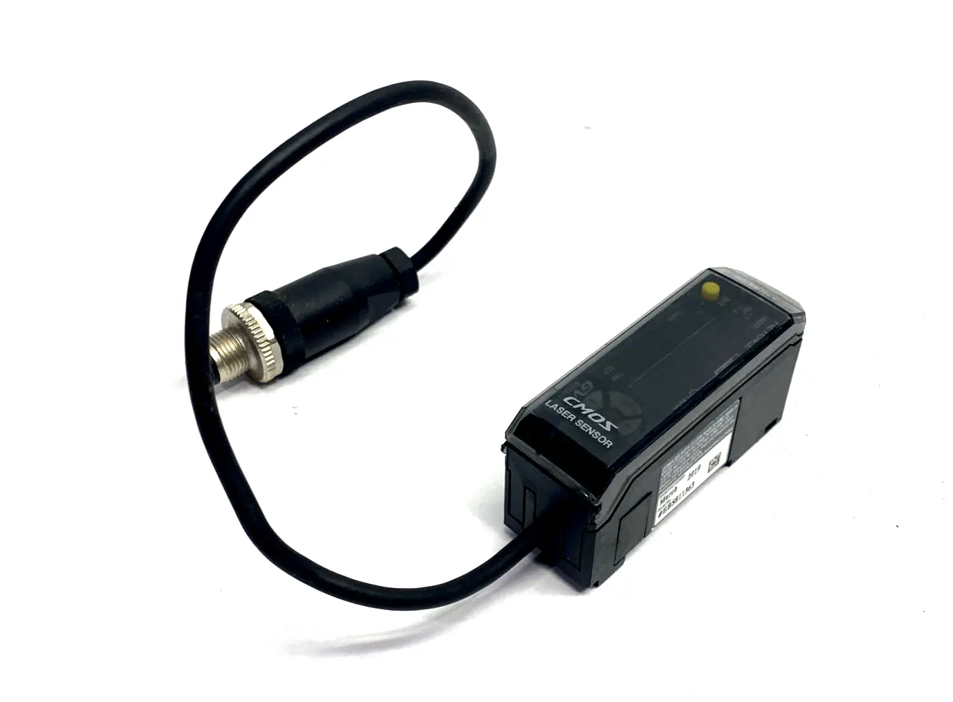 GV-21P | Keyence  Digital CMOS Laser Sensor Amplifier Main Unit, PNP, M12 4-Pin 1ft - Used