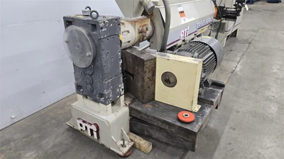 3.5" PTI Extruder, Model 3500 30:1 L/D Ratio Air Cooled Barrel