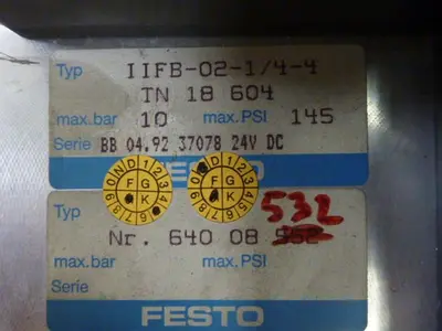 USED FESTO IFB8-02