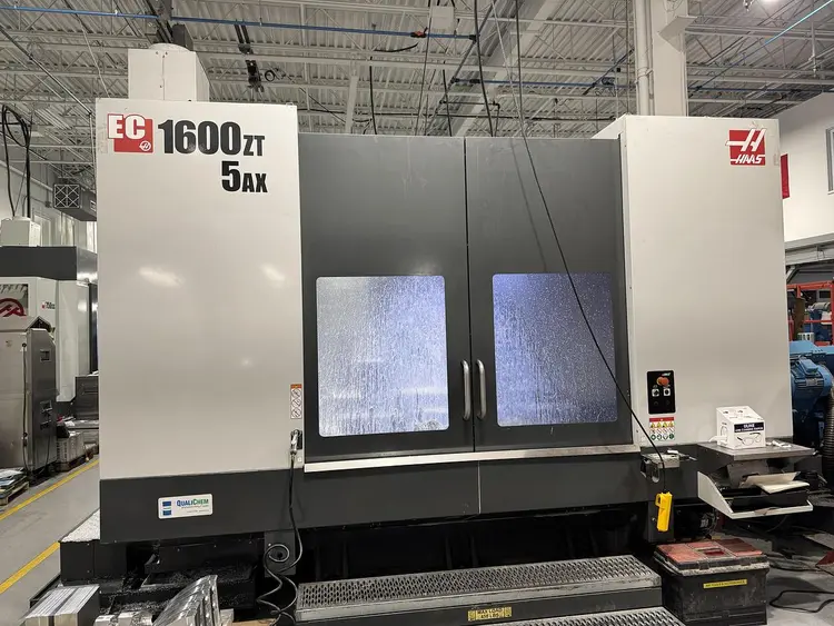 Used 2019 HAAS EC-1600ZT-5AX Horizontal Machining Centers Ontario CA | Trader Machinery Inc #806213