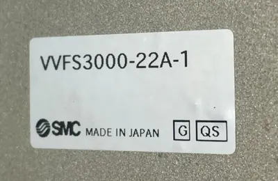 NEW SMC VFS3600-5FZ SOLENOID VALVE W/VVFS3000-22A-1 VFS36005FZ