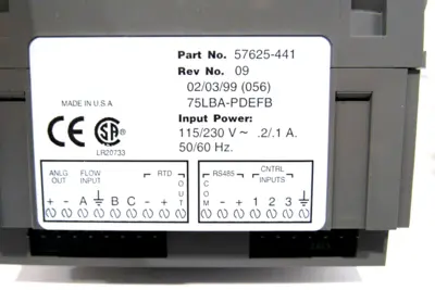 NEW FOXBORO 57625-441 CONTROLLER 75LBA-PDEFB 57625441