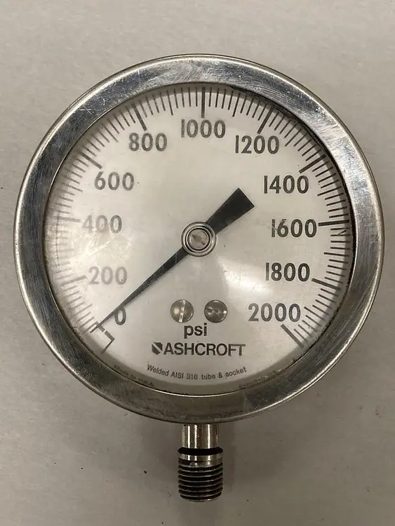 Used ASHCROFT TUBE Universal Pressure Meters Ohio US | Surplus Asset Holdings #1403042