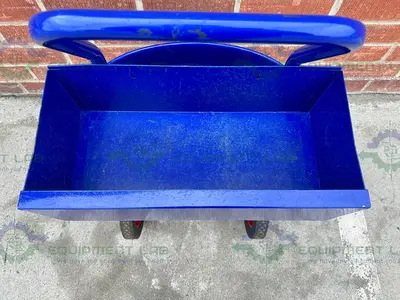 USED ULINE H-39 INDUSTRIAL STRAPPING CART FITS CORE SIZES 16 X 3" AND 16 X 6"