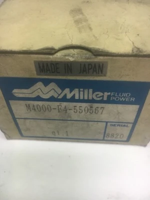 NEW Miller Fluid Power M4000-F4-550567