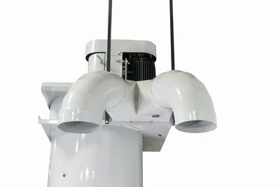 Northtech NT-2ST-20XL-RAL 2-Stage 20 HP Dust Collector (w/ Rotary Air Lock)
