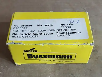 NEW BUSSMANN LPJ-1-6/10SP
