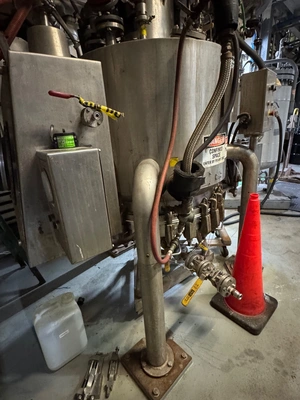 1999 POWDER SYSTEMS LIMITED 6.5 SQFT FILTER DRYER Filter Nutsche | Perry Equipment (8)