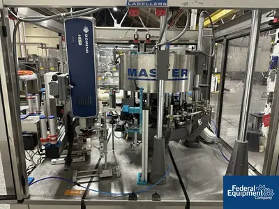 USED PE Labellers PE Labellers Rotary Labeler, Model Master M/S