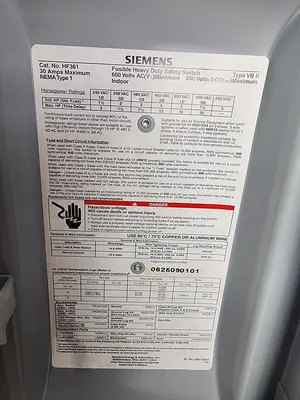 NEW SIEMENS HF361