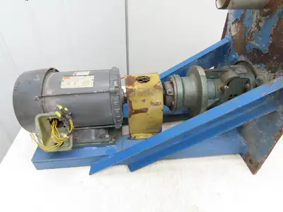 Carver Vertical Sump Pump 175 GPM 45' Hd 5Hp 230/460V 3PH 2x1.5"x 8.75" Impeller