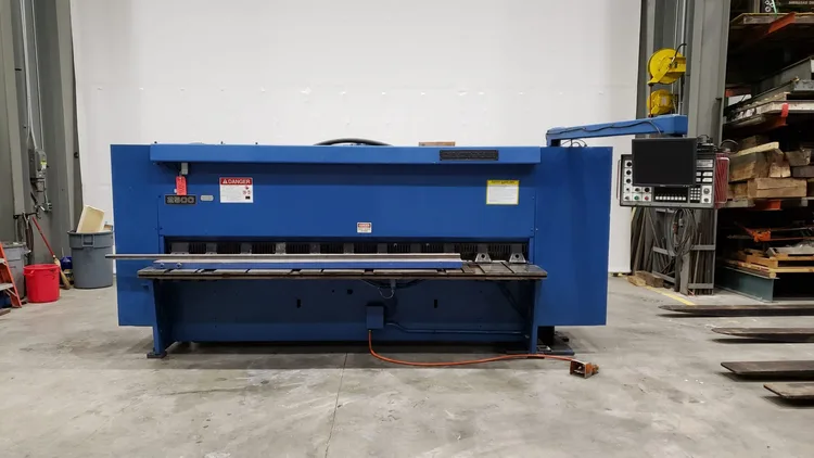 Used CINCINNATI 2500HS X 10 Sheet Metal Shears Michigan US | Vander Ziel Machinery Sales #483390