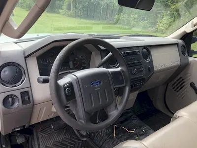 2008 FORD F-550 FLAT BED TRUCK: STOCK #12641