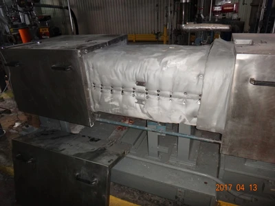 1994 Berstorff 125 HP 6 Meter x180MM Twin Screw Extruder Reactor