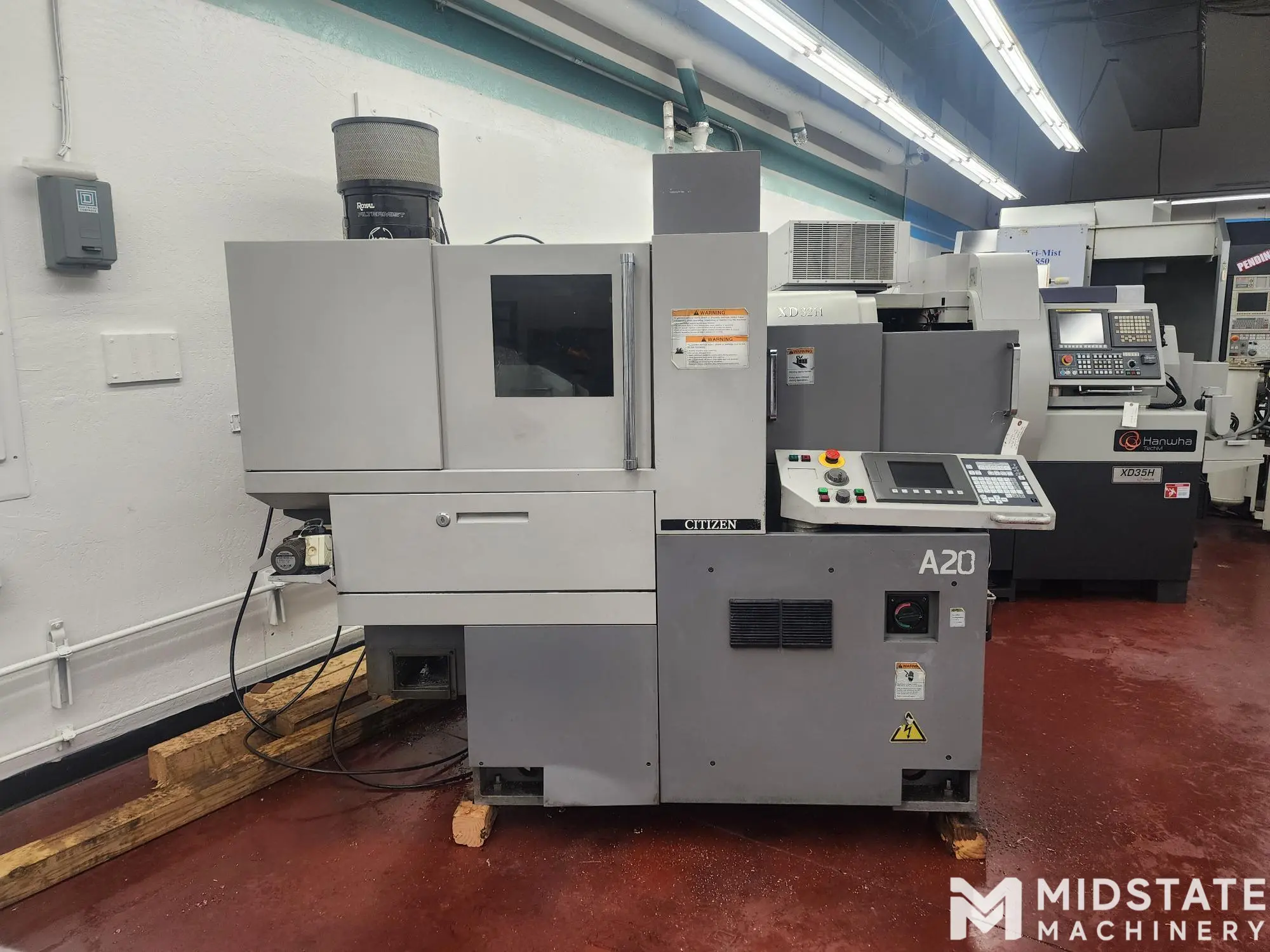Citizen A20VII 2F7PL CNC Swiss Lathe, New in 2008