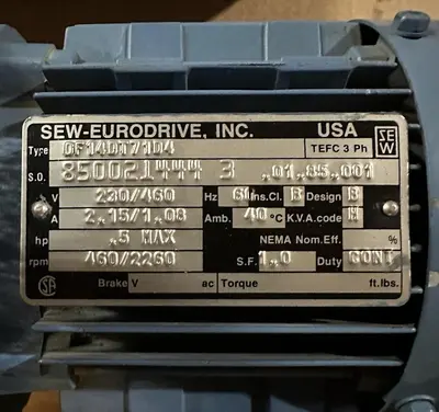 USED SEW-EURODRIVE S42014DT71D4