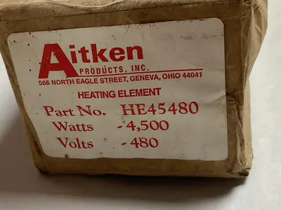 New | in-Stock AITKEN HE45480 HVAC Parts and Equipment | Surplus Asset Holdings #1195613