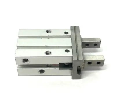 USED SMC 2-FINGER PARALLEL GRIPPER, DOUBLE ACTING, 16MM BORE
