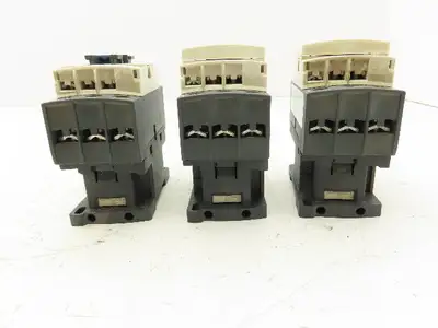 Schneider Electric LC1D25 Contactor 3 Pole 120V Coil Lot of 3