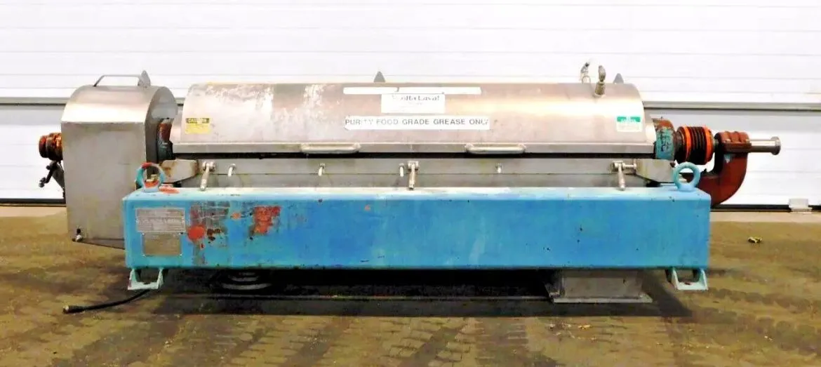 Alfa-Laval NX 418B-31G decanter centrifuge, 316SS.