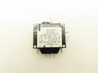 Heinemann JA1-Z470-2 Circuit Breaker 250VAC 30A 50/60HZ