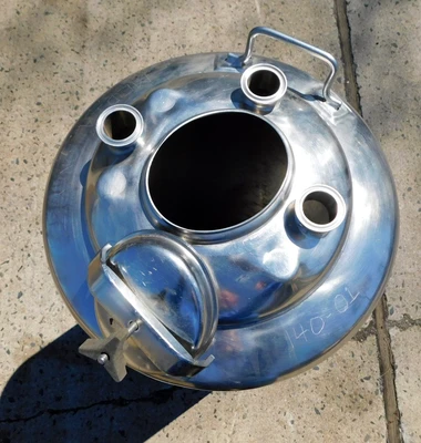 USED ALLOY FAB PHARMACEUTICAL TANK 40 GALLON TANK