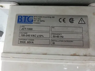 USED BTG JCT-1100
