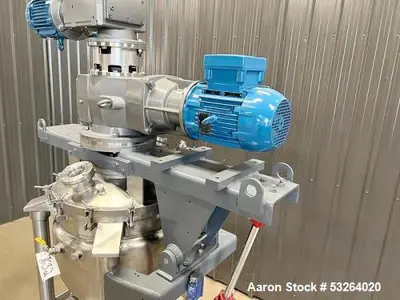 Used JC Pardo 26 Gallon 316 SS Reactor Tank – Double Motion Scrape Agitation, Jacketed, Hydraulic Tilt