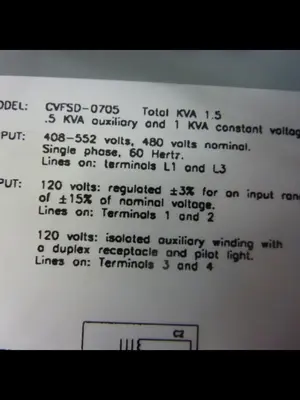 Used DAYKIN CVFSD-0705 Electrical Panels Michigan US | Ideal Machinery #1275275