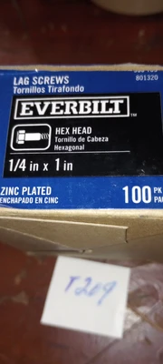 NEW Everbilt Lag Screw