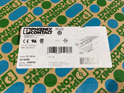 New | in-Stock Phoenix Contact Wire Channel Cable Duct Gray Misc Electrical & Power Parts Michigan US | Maverick Industrial Sales #1487746