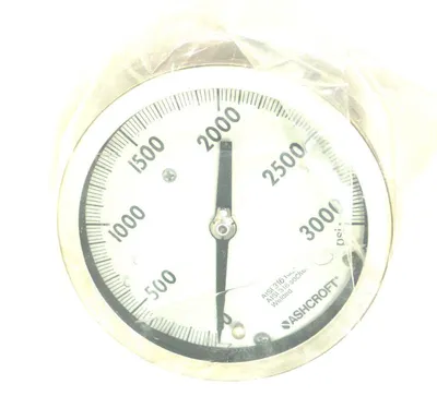 NEW ASHCROFT 45-1009SL-04B-3000 GAUGE 451009SL04B3000