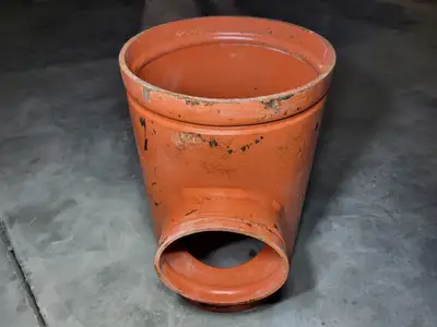 13"x13"x8" Grooved End Reducing Tee Fitting