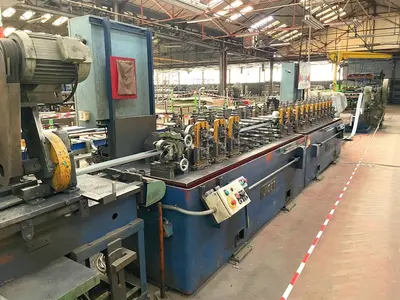 USED JIDET ROLLFORMING LINE WITH 7 TOOL SETS