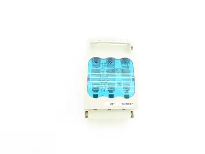 Wohner LTS-000 NH Fuse Switch Disconnector Size 000 125A 3 Pole