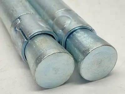 1" x 6" | Concrete Wedge Anchors Zinc Plated LOT OF 2 - New Other