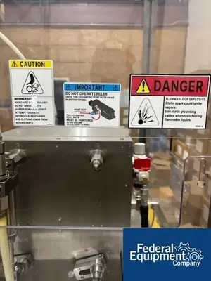 Used Filamatic Filamatic EconoFIL Inline Fill Filling Line, Model DAB-5 Bottle Fillers Washington US | Federal Equipment Company #1337723