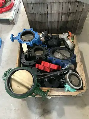 Various Size C623/954AL C197Hi-Cu 316/304SS Disc CI/DI Butterfly Valves 85+ Pcs
