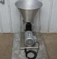 142-1184 Practical Baker Electric Sugar Flour Bakery Material  Sifter w/ Hopper