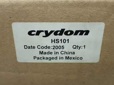 New | in-Stock CRYDOM HS101 Misc Electrical & Power Parts Ohio US | HGR 24 #756467