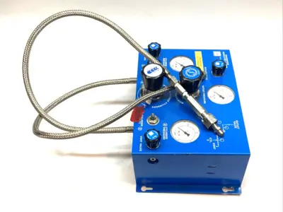 Used Scott Specialty Gases Changeover Regulator System w/ Hoses Regulators Michigan US | Maverick Industrial Sales #1397684