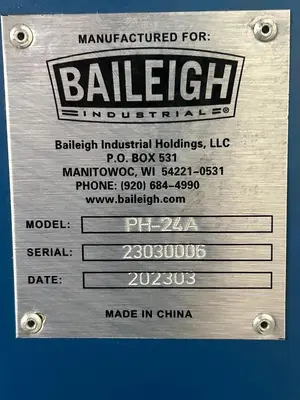 Used BAILEIGH PH-24A Shapers Rhode Island US | Gold Machinery #1314600
