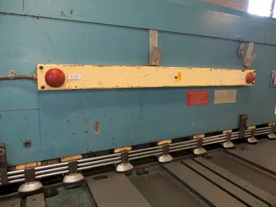 1/4" x 10 ft. Amada Mechanical Power Shear Model M-3060