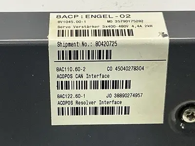 USED B & R AUTOMATION ACOPOS 1045