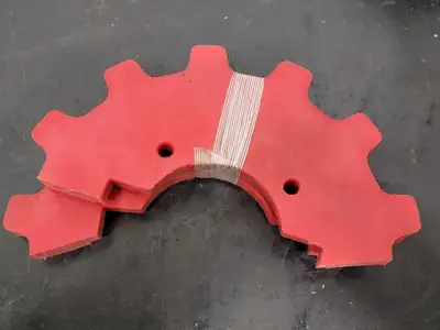 Split Mill Chain Sprocket - 13 Teeth Plastic