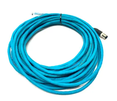 USED LUMBERG AUTOMATION DOUBLE ENDED ETHERNET CABLE 90004075