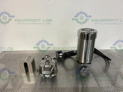 USED WAUKESHA CHERRY BURRELL/ SPX 018UL ROTARY LOBE PUMP W/ STAINLESS 1.5 HP MOTOR