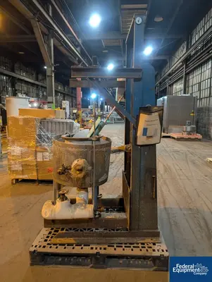 USED Pfaudler Pfaudler glass vessl on stand